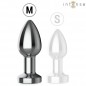 PLUG ANAL METAL VIBRADOR CON LUCES