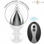 PLUG ANAL METAL VIBRADOR CON LUCES