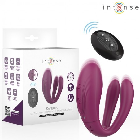 Imagen, vibrador Sandra Intense con control remoto y golpeteo flexible, online