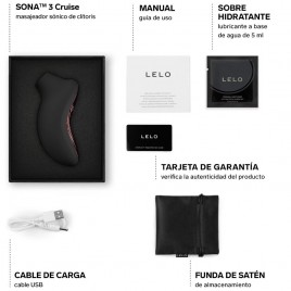 Imagen, masajeador sónico Sona 3 Cruise LELO para estimulación de clítoris, online