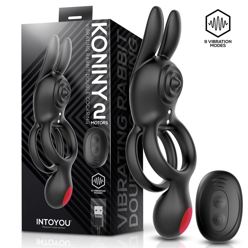 KONNY ANILLO VIBRADOR CON CONEJITO