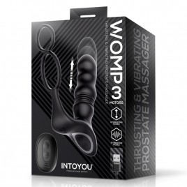 Imagen, masajeador prostático Womp INTOYOU con empuje y vibración de silicona, online