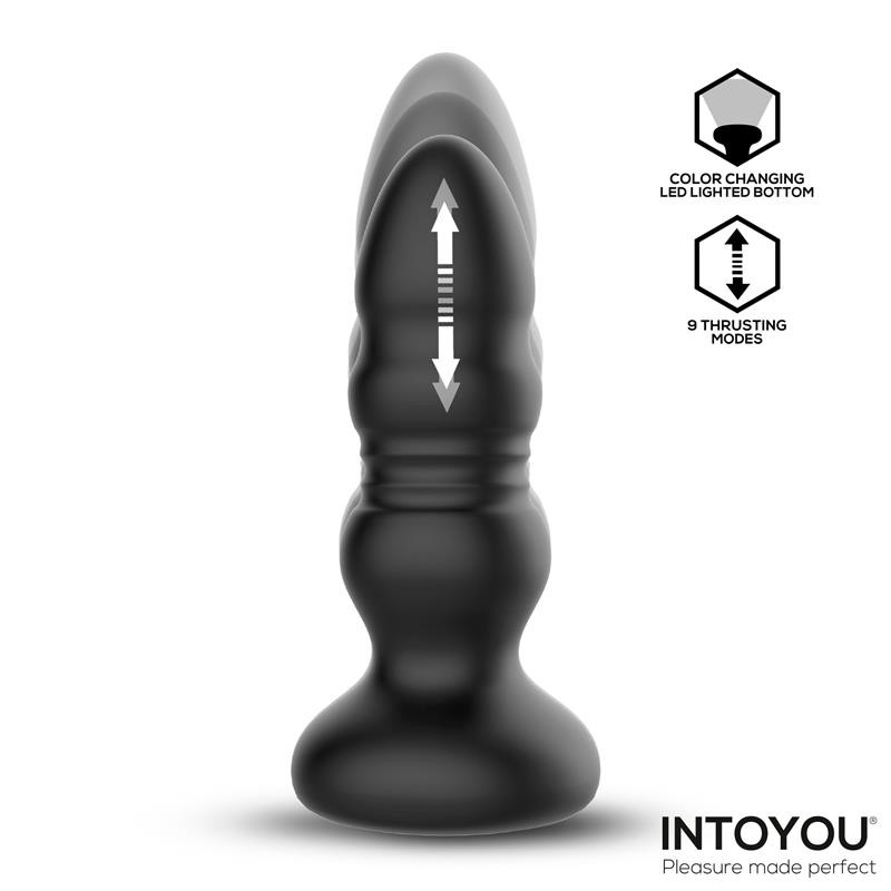 Orgasmix | Plug anal Krax INTOYOU LED Control Pro Orgasmix | Plug anal Krax INTOYOU LED Control Pro