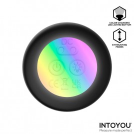 Imagen, plug anal Krax INTOYOU con vibración, empuje y luz LED de silicona, online