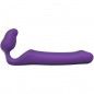 QUEENS STRAP-ON FLEXIBLE VIOLETA TALLA L