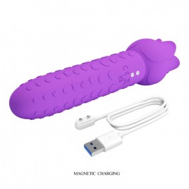 Imagen, estimulador con lengua y vibración de silicona suave recargable USB, online