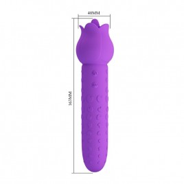 Imagen, estimulador con lengua y vibración de silicona suave recargable USB, online