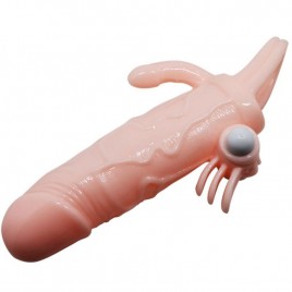 Imagen, funda pene vibrador Brave Man 16.5 cm realística natural, online