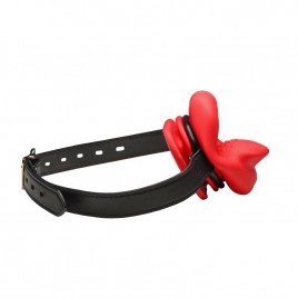 Imagen, mordaza vibradora Sissy BDSM con lengua de silicona, online