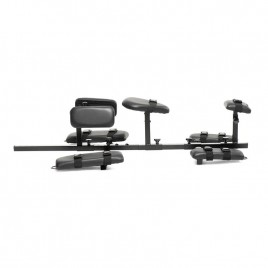 Imagen, stockade horizontal BDSM con máquina sexual automática, online