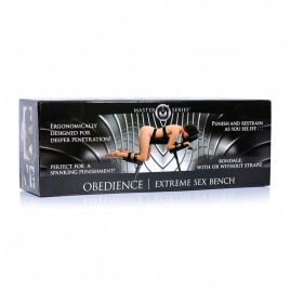 Imagen, banco potro sexual de acero acolchado ajustable resistente, online