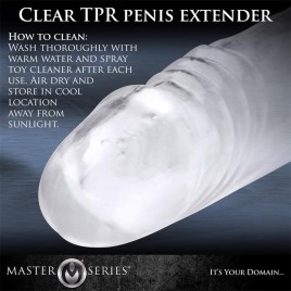 Imagen, dildo hueco transparente extensor de pene Grand Mamba XL, online