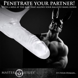 Imagen, dildo hueco transparente extensor de pene Grand Mamba XL, online