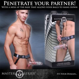Imagen, dildo hueco transparente extensor de pene Grand Mamba XL, online