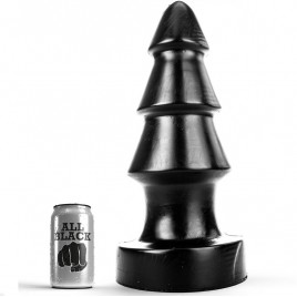 Imagen, desafío anal All Black 40 cm PVC hipoalergénico, online