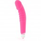 VIBRADOR 16CM SILICONA PUNTO G CON ESTRIAS