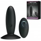 PLUG ANAL RECARGABLE CON VIBRACION Y MANDO