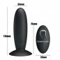 PLUG ANAL RECARGABLE CON VIBRACION Y MANDO