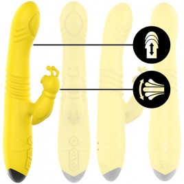 ENGILY ROSS Honeybee Vibrador con Thrusting y Pulsación