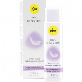 Imagen, lubricante Pjur Med Sensitive Glide base agua 100 ml sin glicerina, online