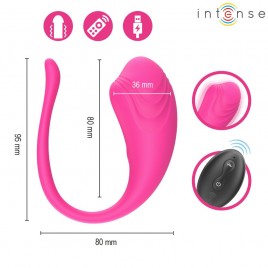 Imagen, huevo vibrador Intense Olivia con mando remoto USB rosa, online