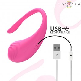 Imagen, huevo vibrador Intense Olivia con mando remoto USB rosa, online