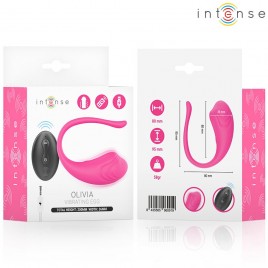 Imagen, huevo vibrador Intense Olivia con mando remoto USB rosa, online