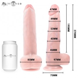 Imagen, dildo realista 27 cm con ventosa TPR flexible MR Intense, online
