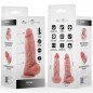 SPENCER DILDO SILICONA 19 CM REALISTA CON VENTOSA 4.5 CM