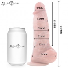 Imagen, dildo mediano silicona premium 23 cm ergonómico, online