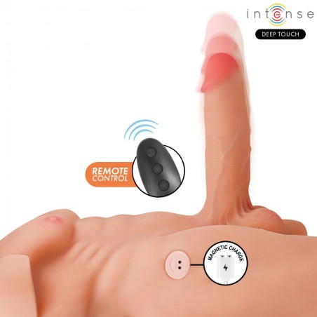 MARTY TORSO CON ANO Y DILDO REALÍSTICO EMPUJE Y VIBRACIÓN