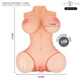 Imagen, torso femenino resistente al agua premium, online