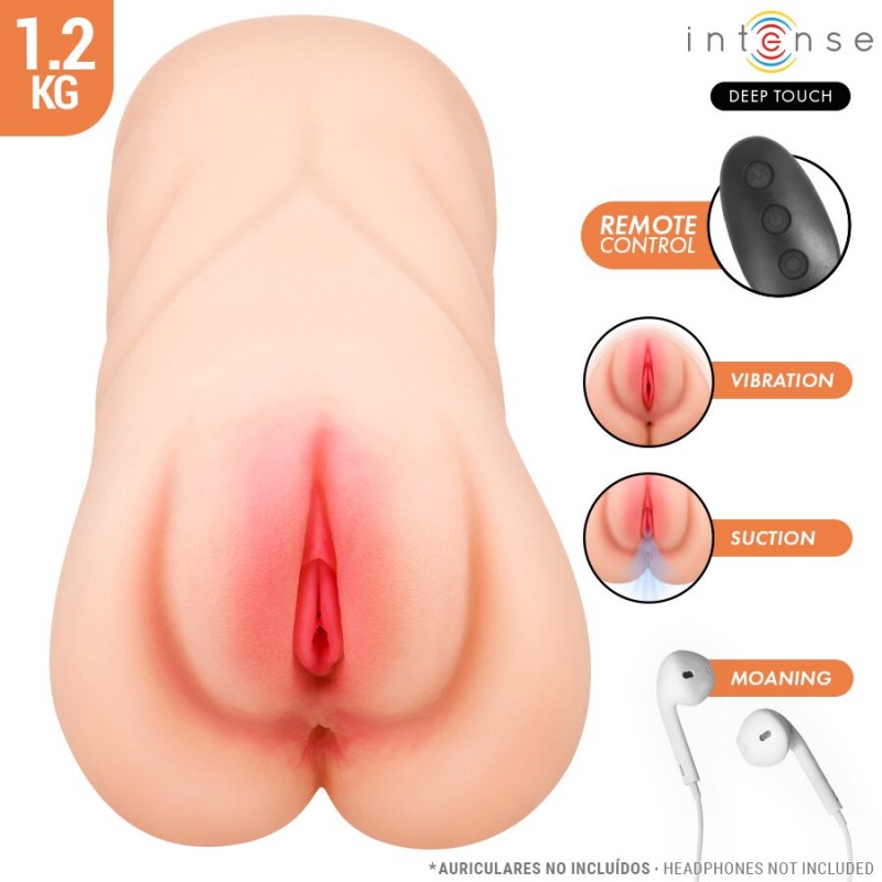 KRISTA MASTURBADOR ANO Y VAGINA SUCCION VIBRACION Y VOZ