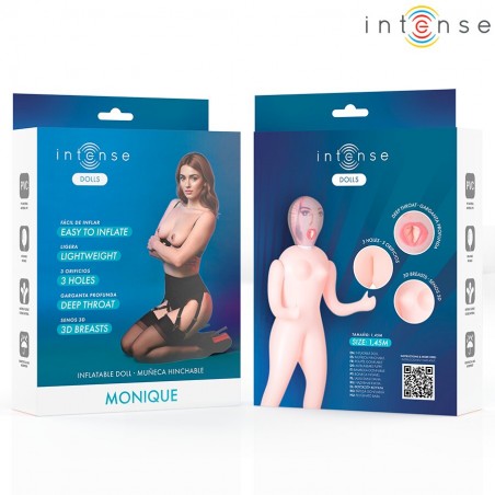 Imagen, muñeca hinchable tamaño real 1.45 m PVC suave modelo Monique, online