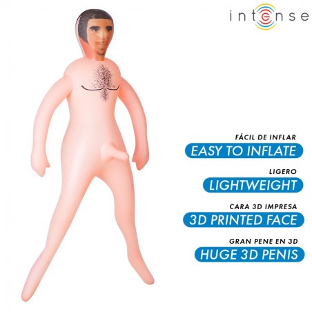 ANTHONY MUÑECO HINCHABLE CON PENE 3D INTENSE DOLLS