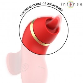 Imagen, vibrador multifunción Patty con cabezales de succión y tickling, online
