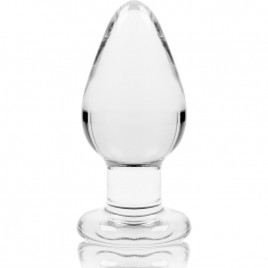 Imagen, plug anal cristal transparente o rosa Nebula Ibiza diseño elegante, online