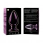 NEBULA SERIES IBIZA PLUG ANAL DE CRISTAL BOROSILICATO 11 CM