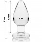 NEBULA SERIES IBIZA PLUG ANAL DE CRISTAL BOROSILICATO 11 CM NEBULA SERIES IBIZA PLUG ANAL DE CRISTAL BOROSILICATO 11 CM