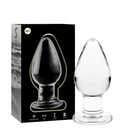 Imagen, plug anal cristal borosilicato Nebula Ibiza elegante y seguro, online