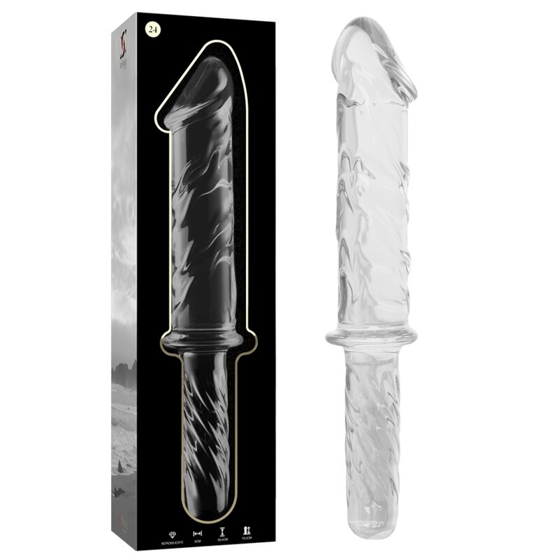 NEBULA SERIES IBIZA DILDO DE CRISTAL BOROSILICATO 28.5 CM