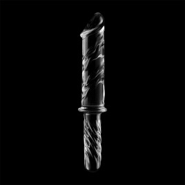 Imagen, dildo cristal transparente o rosa Nebula Ibiza elegante, online