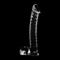 NEBULA SERIES IBIZA DILDO DE CRISTAL CON TESTÍCULOS 21.5 CM
