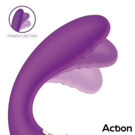 Imagen, vibrador doble estimulación clítoris y punto G con succión online