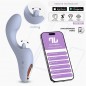 LICKY VIBRADOR CON LENGUA Y APP CONTROL REMOTO