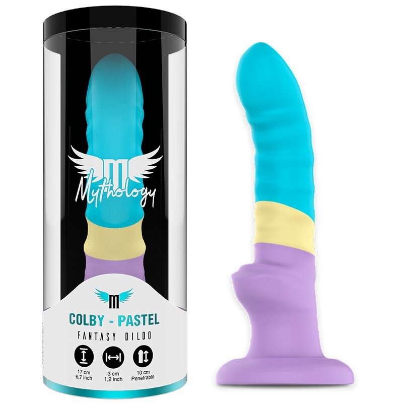 MYTHOLOGY COLBY PASTEL DILDO M FANTASY CON VENTOSA