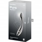 SATISFYER PURE GRAVITY 3 DILDO DE ACERO INOXIDABLE DOBLE USO