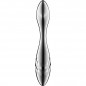 SATISFYER PURE GRAVITY 3 DILDO DE ACERO INOXIDABLE DOBLE USO