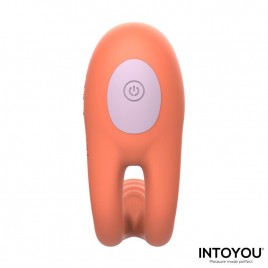 VIBRADOR DE PAREJA FLEXIBLE CON CONTROL REMOTO INTOYOU LOVIT