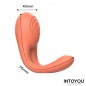 VIBRADOR DE PAREJA FLEXIBLE CON CONTROL REMOTO INTOYOU LOVIT